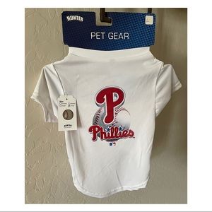 NWT Philadelphia Phillies Baseball Pet Jersey Sz L